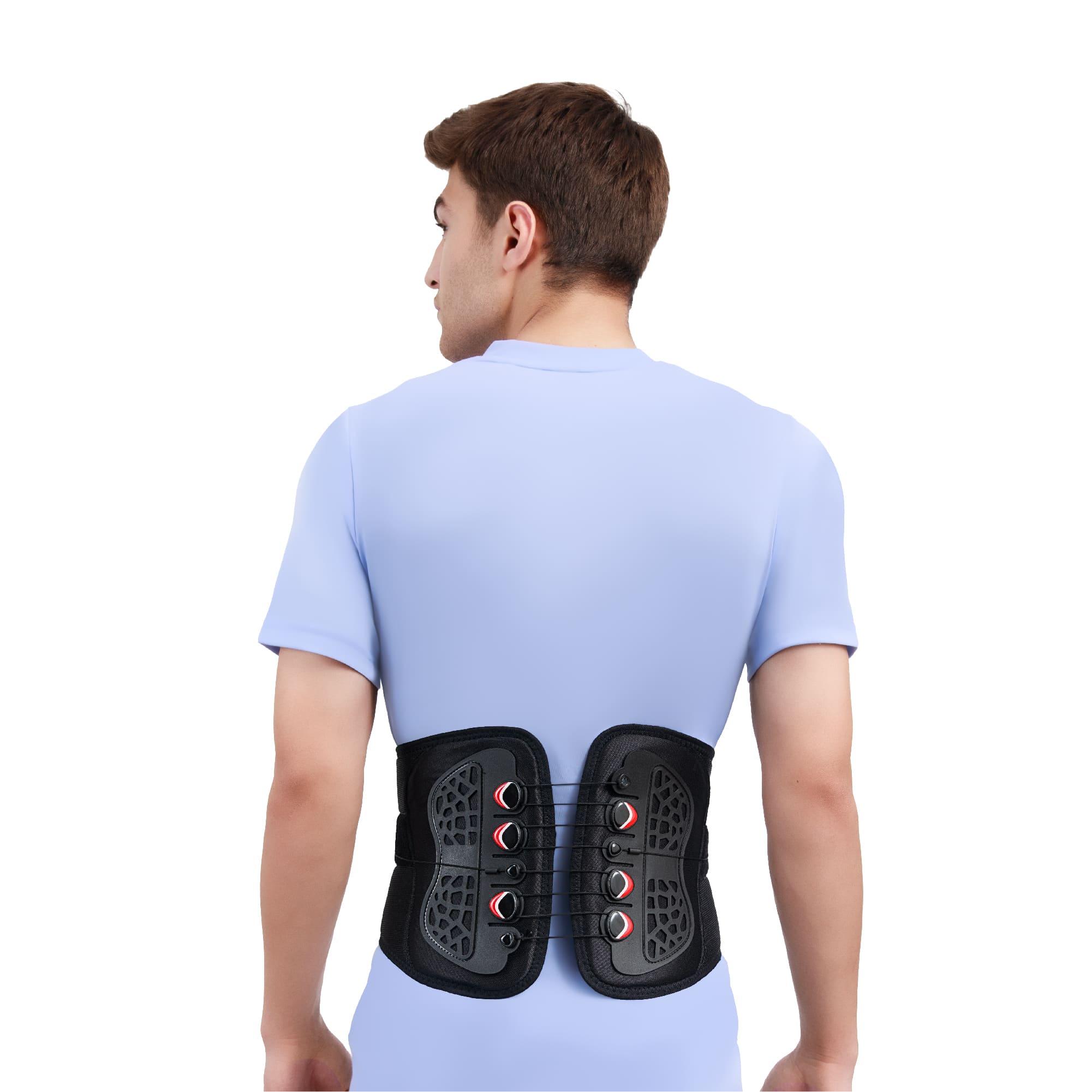 Lace-Pull Back Belt